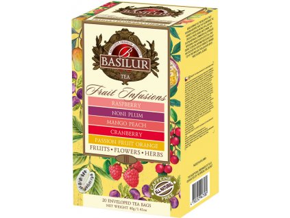 BASILUR Fruit Infusions Assorted Vol III prebal 20 gastro sacku