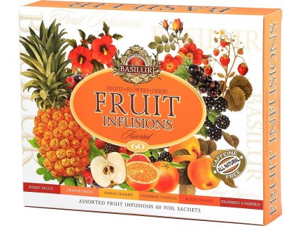 BASILUR Fruit Infusions Assorted prebal 60 gastro sacku