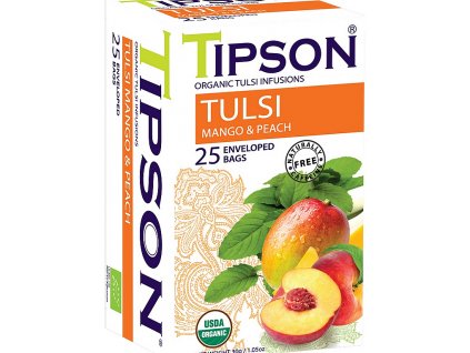 TIPSON BIO Tulsi Mango Peach