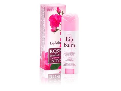 BioFresh balzám na rty s růžovou vodou a UV filtrem (tyčinka) 5 ml
