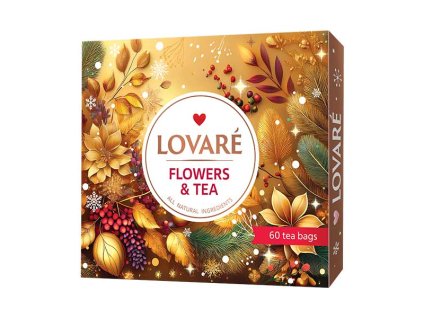 Lovaré Portfolio Flowers & Tea Winter Collection, sada čajů (60 sáčků)