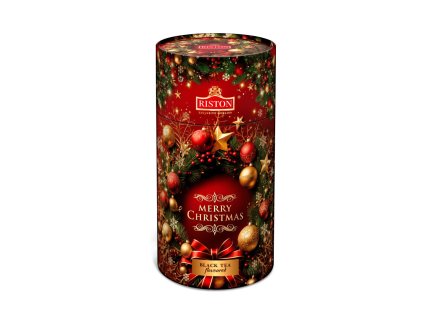 RISTON Merry Christmas Red papírový tubus 85g