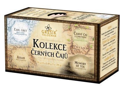 Grešík Kolekce Černých čajů 4x5 sáčků