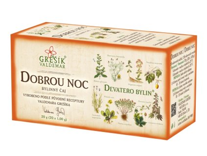 Dobrou noc bylinný porcovaný čaj