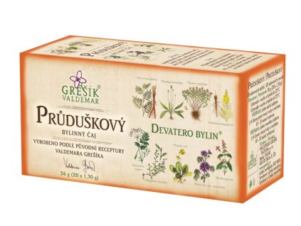 Průduškový bylinný porcovaný čaj