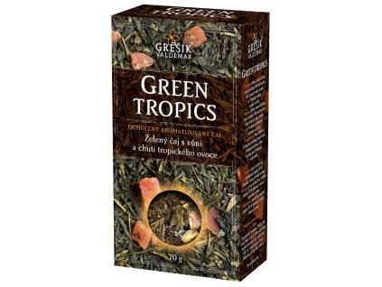 Green Tropics zelený sypaný čaj