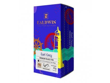 Ealdwin Earl Grey, černý čaj 20 sáčků