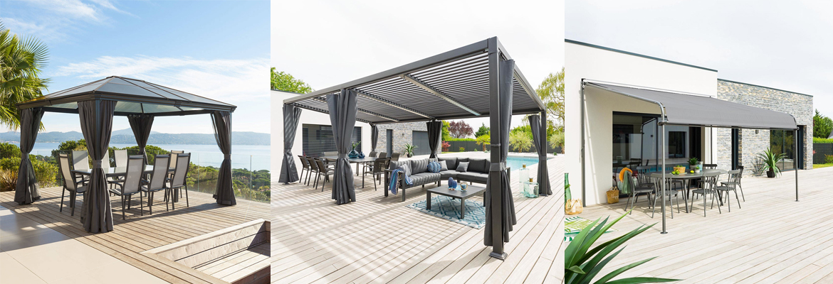 Hliníková pergola www.nejlepsipodlahy.eu