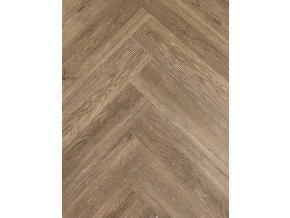 Herringbone plovoucí click vinylová zámková SPC podlaha SACASA PREMIUM, dekor FARM COTTAGE OAK