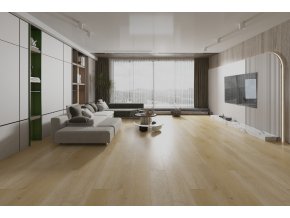XL plovoucí click vinylová zámková SPC podlaha cork SACASA, dekor MACADAMIA