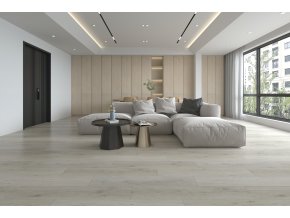 XL plovoucí click vinylová zámková SPC podlaha cork SACASA, dekor CASHMERE