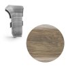 Roh vnitřní k soklové liště měkčené, Salag 56 mm, PVC, Timber ridge | Farm cottage oak | Buckingham