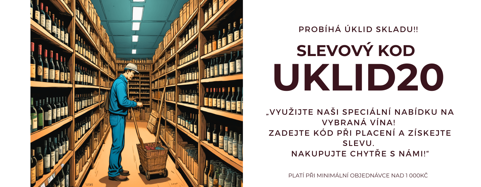 Úklid skladu