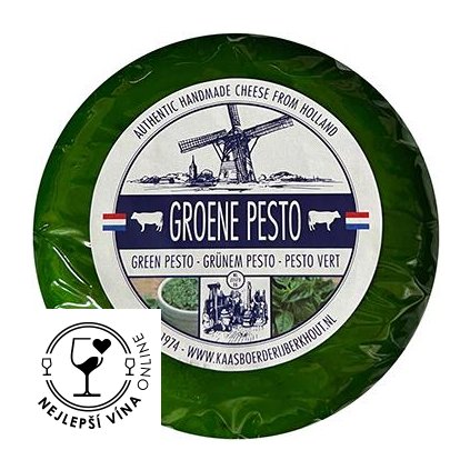 baby gouda zelene pesto