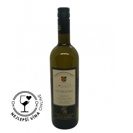 Neuburské, kabinet, 2018, polosuché, 0,75 l