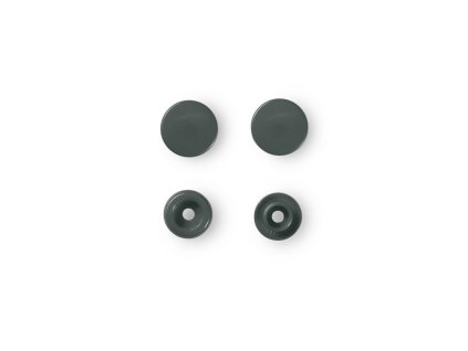 Prym Love Patentky Color snaps, tmavě šedá