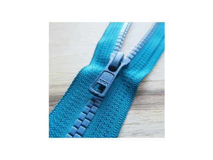 YKK Zip VISLON Flat®, petrolejová