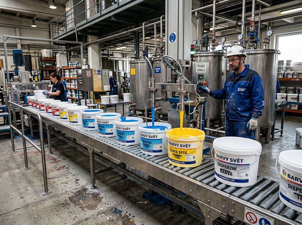 Výrobci barev, Dům barev, Kouzlo barev a další