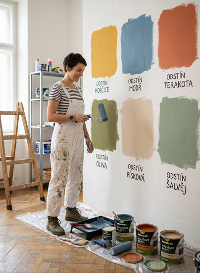 Barvy na steny