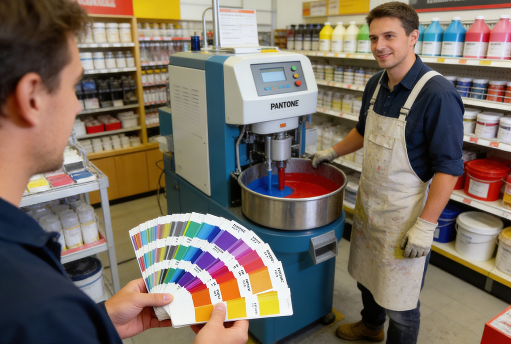 Nejlevnější míchání barev Praha