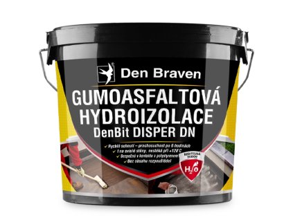 Den Braven Gumoasfaltová hydroizolace DenBit DISPER DN