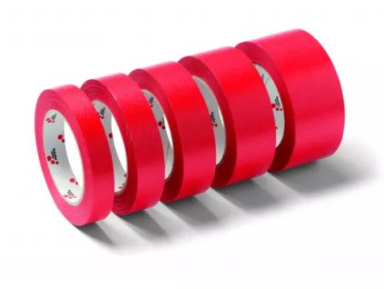 Lepící papírová páska Red core