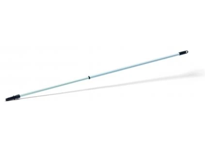 Vysunovací násada kovová bílá