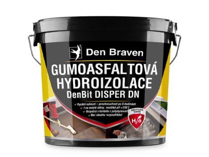 Den Braven Gumoasfaltová hydroizolace DenBit DISPER DN