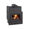 Krbová vložka Prity M W22 s teplovodním výměníkem - černá