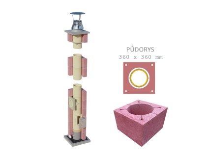 SUPER BLOK Passive výška 7,20 m 180/90°