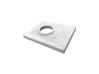 Betonová krycí deska, KDW 200, šedá