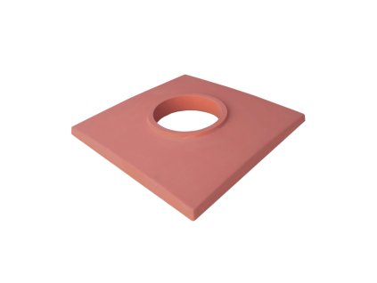 Betonová krycí deska jednoprůduchová KD260, cihlová