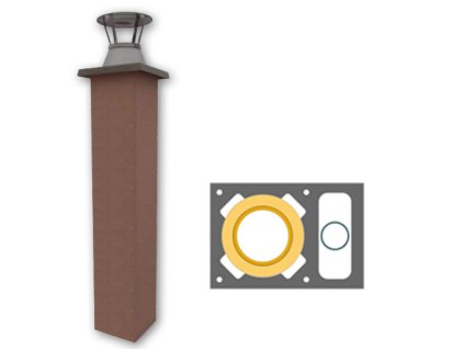 SUPER BLOK DUO Universal výšky 7,92 m 160/45°