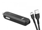 AVACOM CarMAX 2 nabíječka do auta 2x Qualcomm Quick Charge 2.0, černá, barva (USB-C kabel)