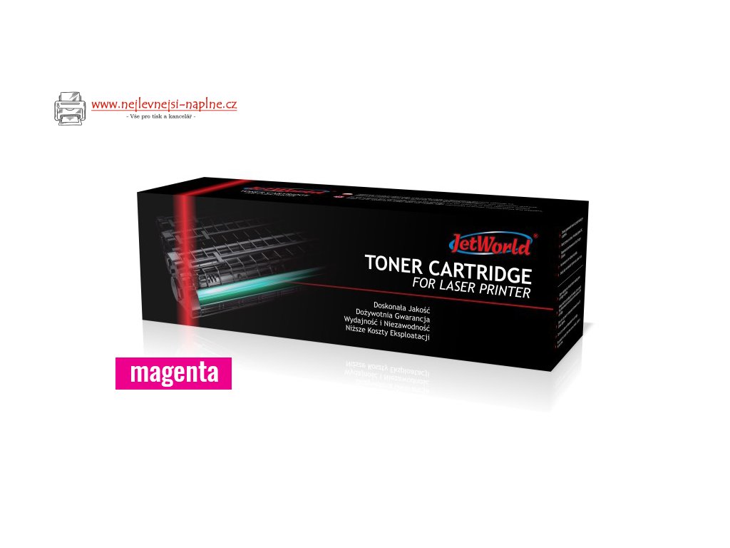 Toner cartridge JetWorld compatible with 220X W2203X HP Color LaserJet Pro 4202, 4302, 4303 (product does not work with HP+ service, which concerns devices with an "e" ending in the name) 5.5K Magenta