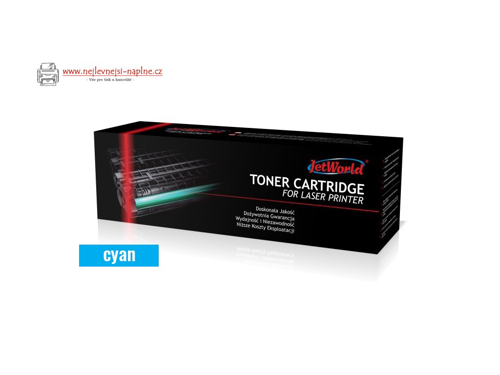 Tonerová kazeta JetWorld kompatibilní s HP 657X CF471X Color LaserJet Enterprise M681 23K Cyan