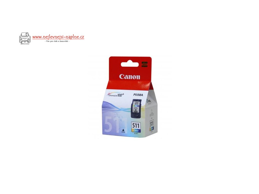 Canon originální ink CL-511, 2972B001, color, 245str., 9ml