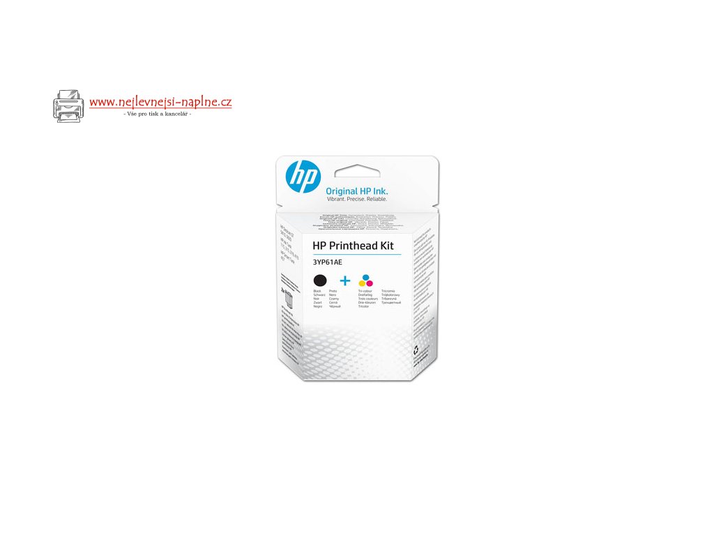 HP originální replacement kit 3YP61AE, black/color, Replacement Kit