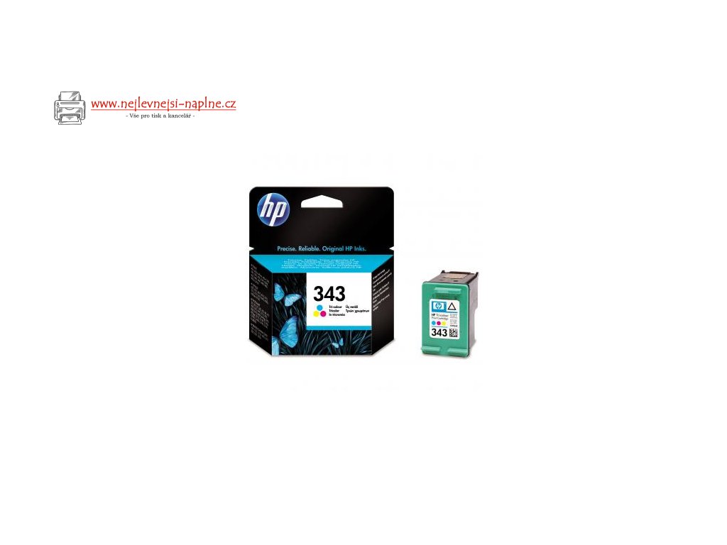 HP originální ink C8766EE, HP 343, color, 260str., 7ml