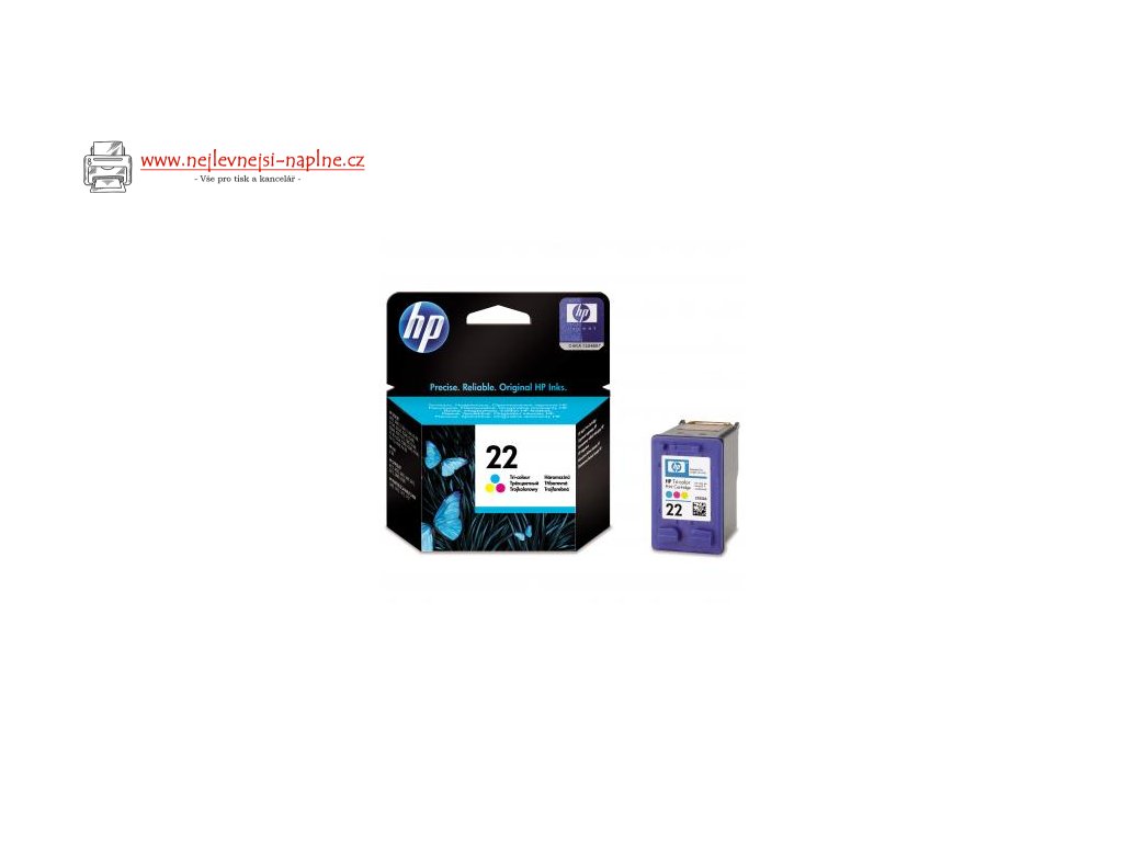 HP originální ink C9352AE, HP 22, color, 138str., 5ml