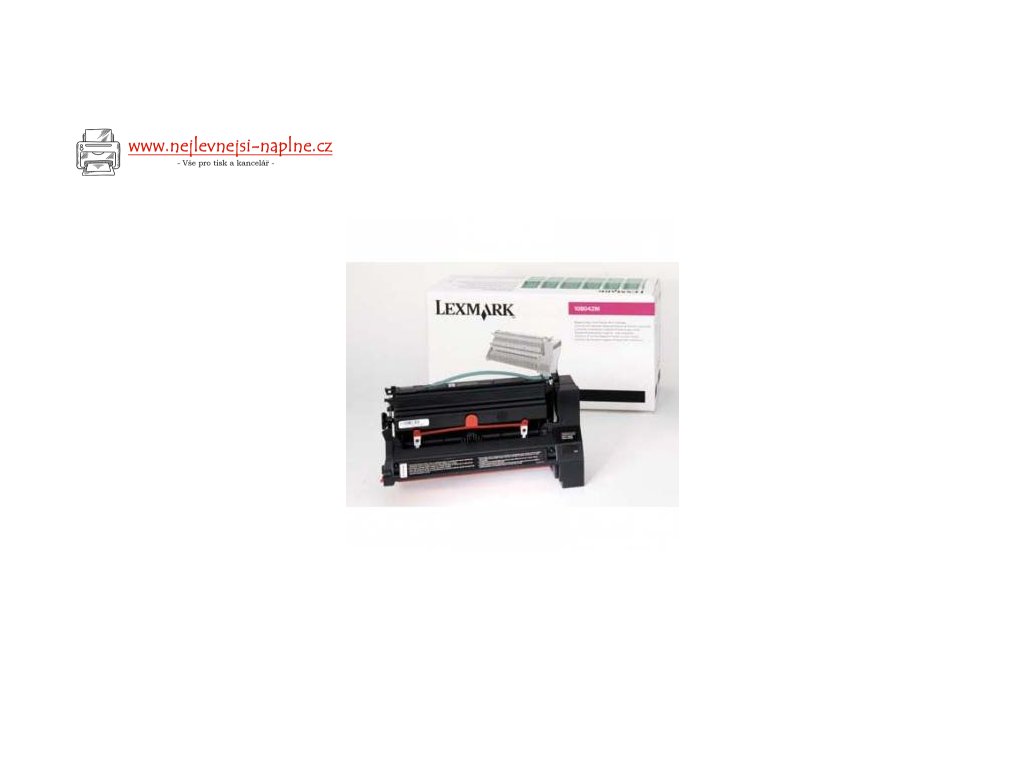 Lexmark originální toner 10B042M, magenta, 15000str., return