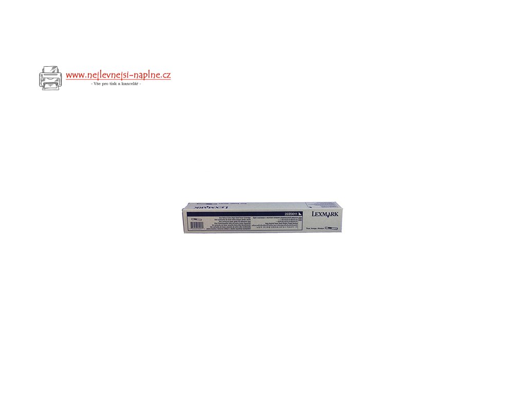Lexmark originální toner 22Z0011, yellow, 22000str., return