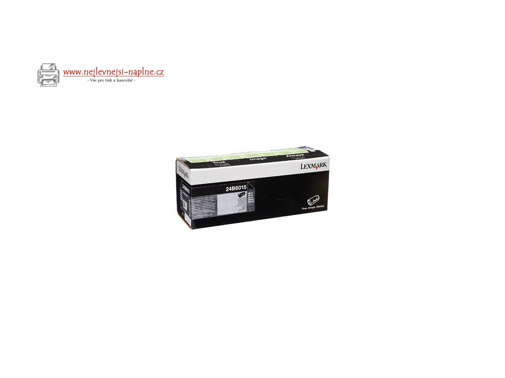 Lexmark originální toner 24B6015, black, 35000str., return