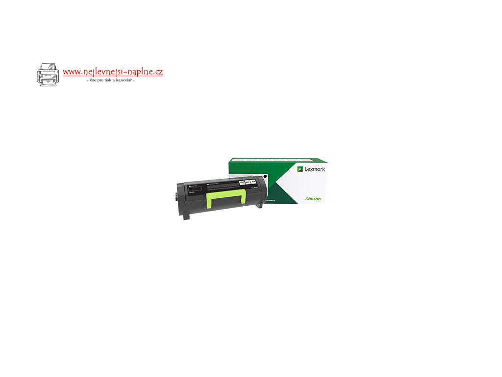 Lexmark originální toner 56F2U00, black, 25000str., ultra high capacity, return