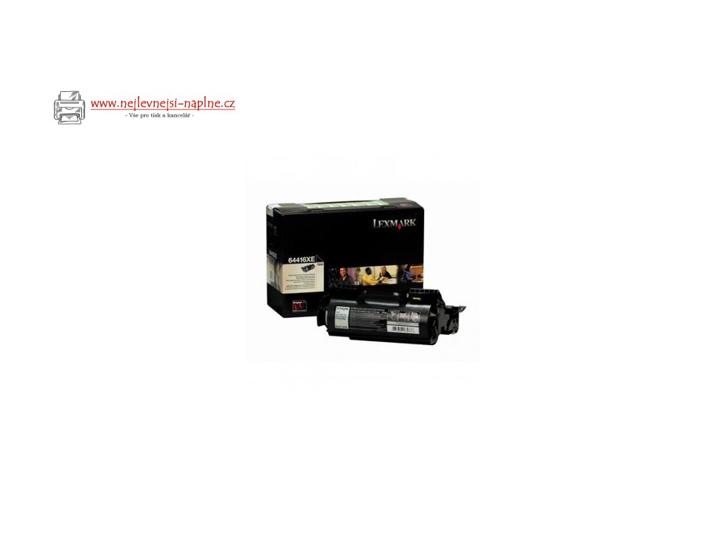 Lexmark originální toner 64416XE, black, 32000str., return