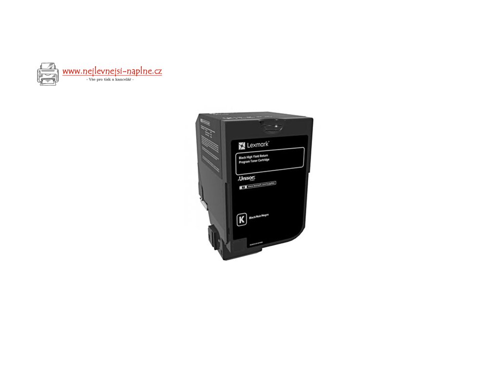 Lexmark originální toner 84C2HK0, black, 25000str., return
