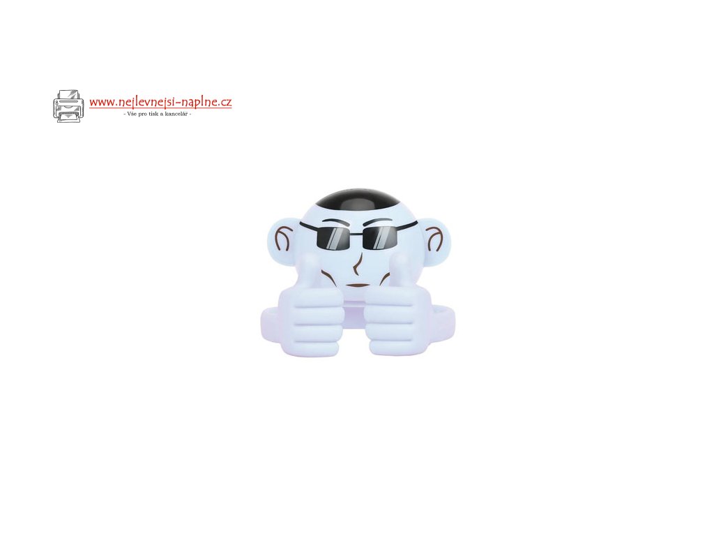 Promate Bluetooth reproduktor Ape, Li-Ion, 1.0, 3W, bílý, ,pro děti, držák telefonu