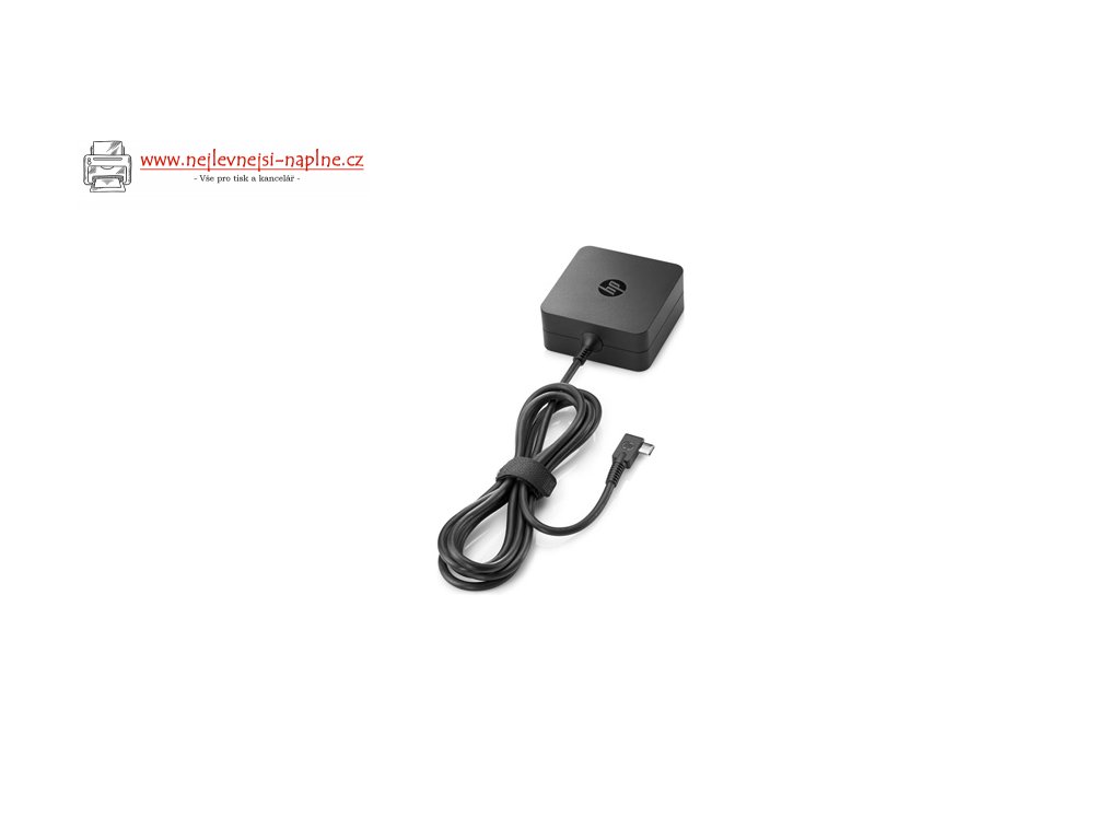 HP originální nabíječka - adaptér pro notebooky USB-C G2 Power Adapter 45W, 1HE07AA#ABB, konektor USB Type-C