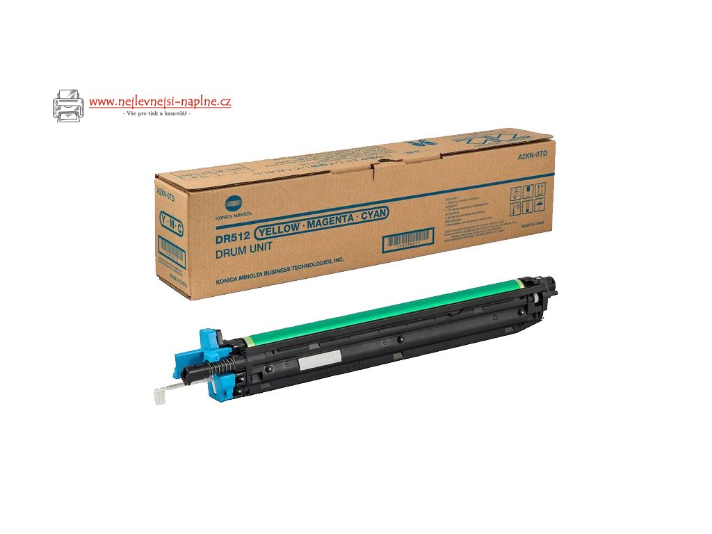 Original Drum Unit CMY Minolta Bizhub C224 (DR-512, DR512, A2XN0TD, A2XN-0TD) (this drum module fits any color except black)