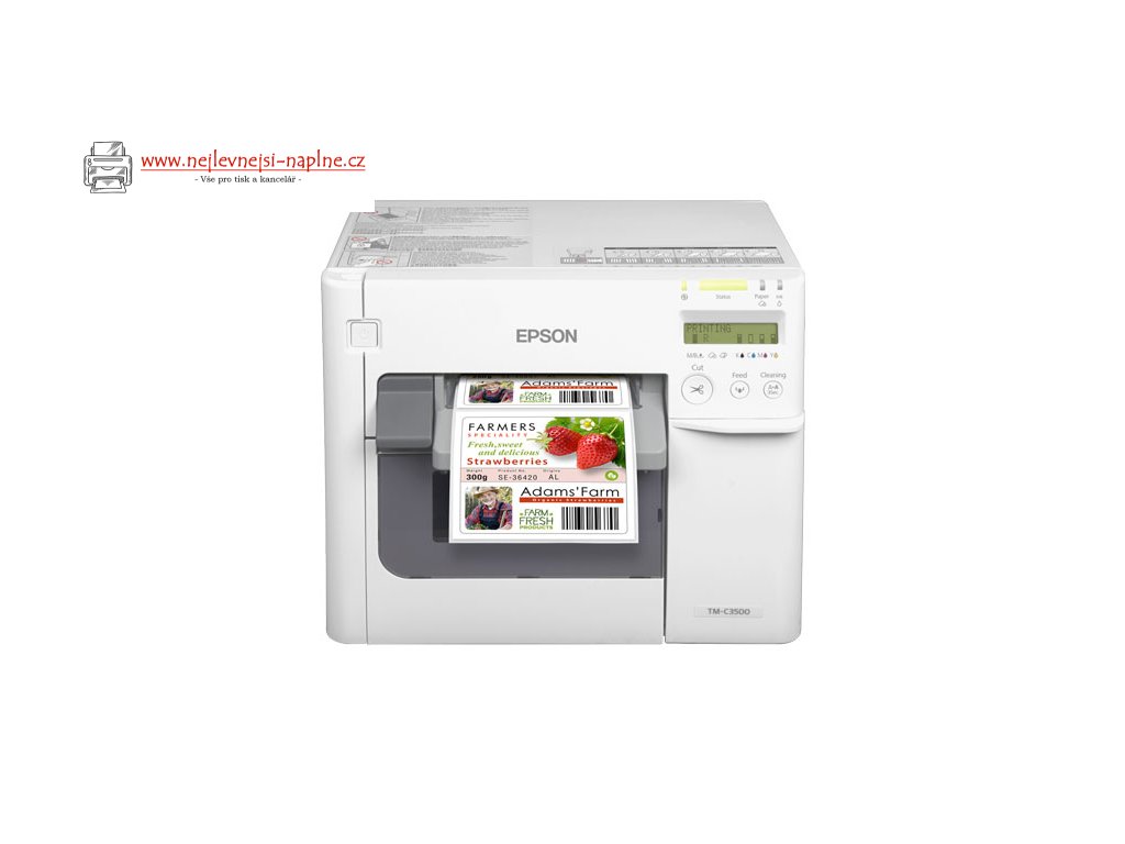 PRODUKT NA ZAMÓWIENIE, MOQ: 4SZT. Drukarka Etykiet Epson ColorWorks TM-C3500 (C31CD54012CD)